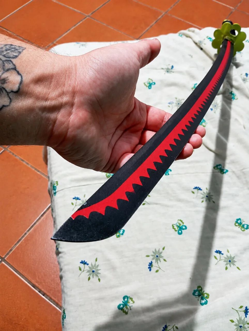 Katana Zoro - Cosplay + Suporte para Parede. - Foto 2
