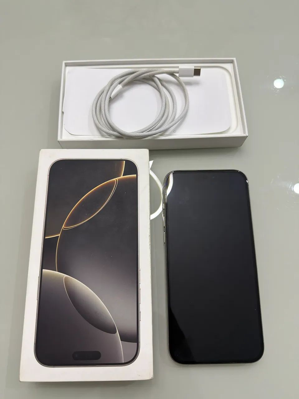 Só Venda Iphone 16 pro max 256 - Foto 4