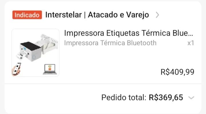 Impressora de intiquetas - Foto 2