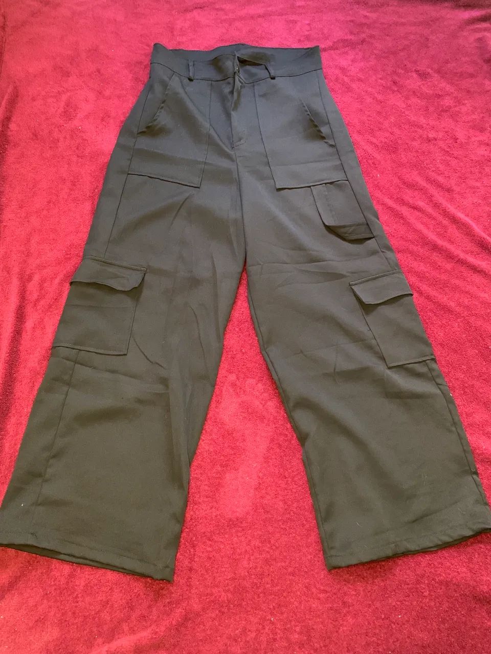 Calça Cargo Pantalona