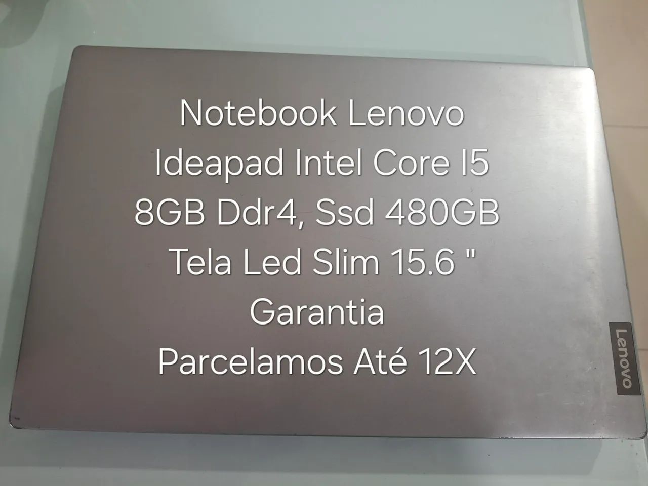 Notebook Lenovo Ideapad Intel Core I5, Ssd 512GB, 8GB Ddr4  - Garantia 