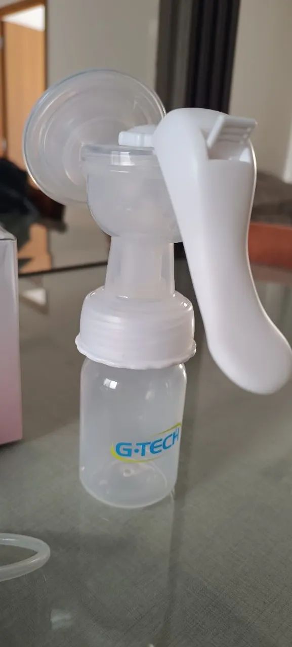 Bomba elétrica de leite mais acessórios  - Foto 5