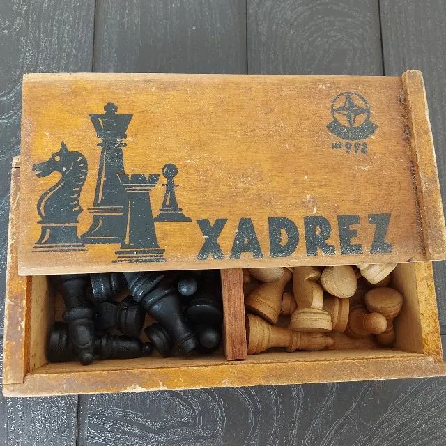 Jogo de Xadrez Estrela dos anos 70 - Foto 4