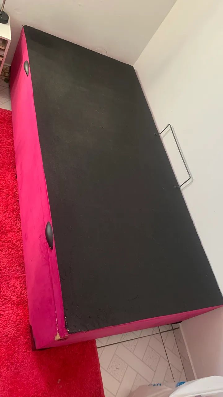 ? Cama Baú de Solteiro com Colchão - 1 Ano de Uso - R$ 850 - Foto 3