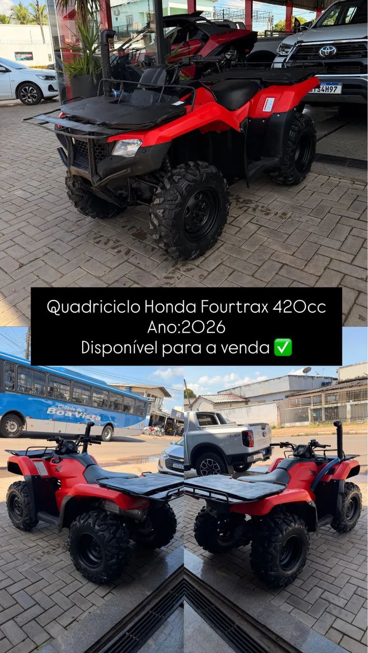 Quadriciclo Honda Fourtrax 420cc 2026