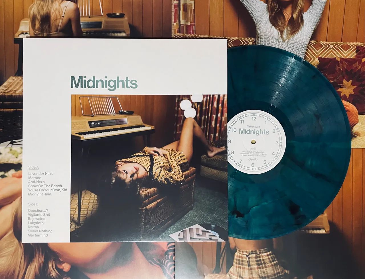 Vinil  Midnights Taylor Swift Jade Green - Foto 2