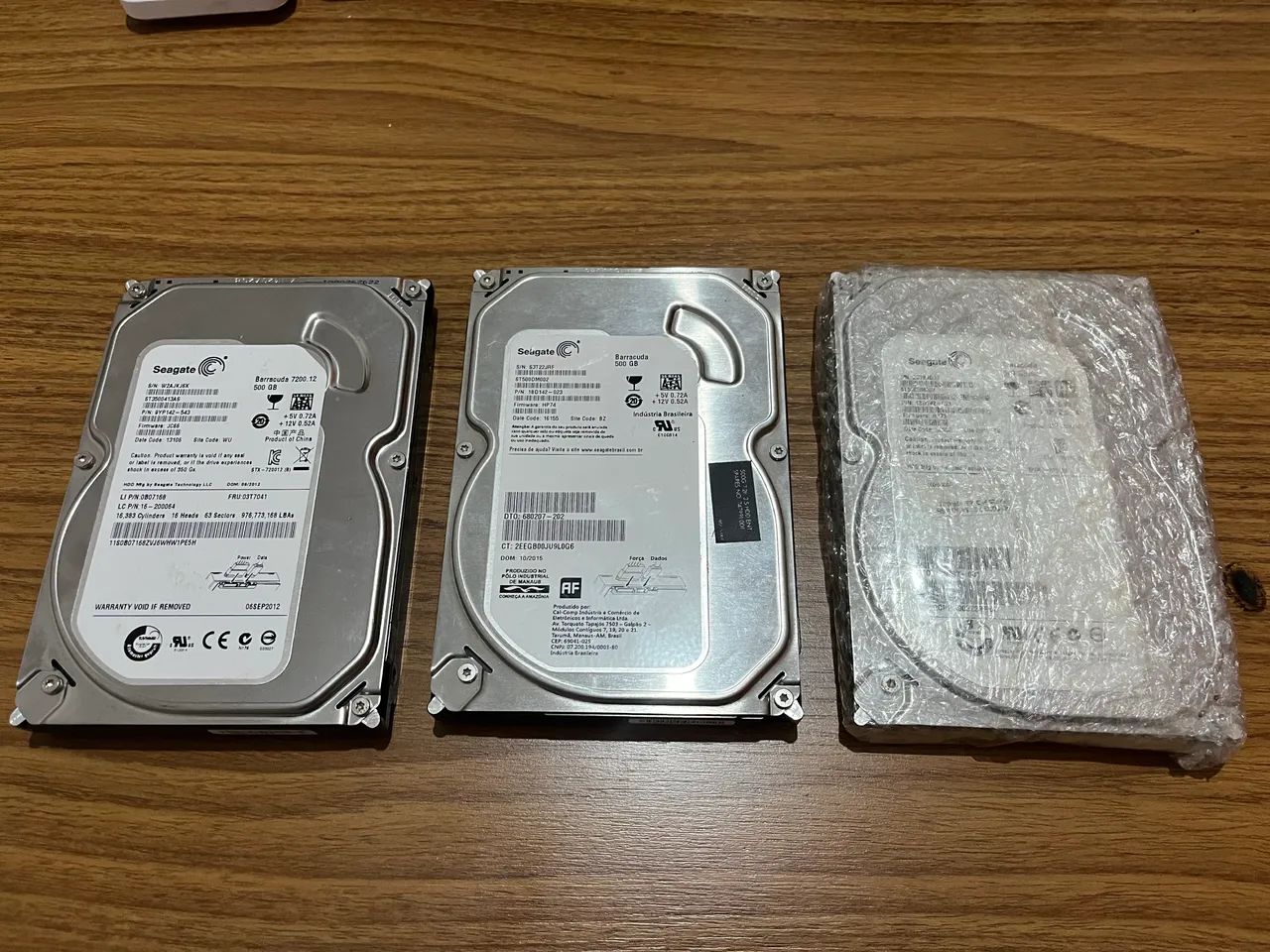 HD Seagate Barracuda 500GB - Pronto para Uso - Armazenamento
