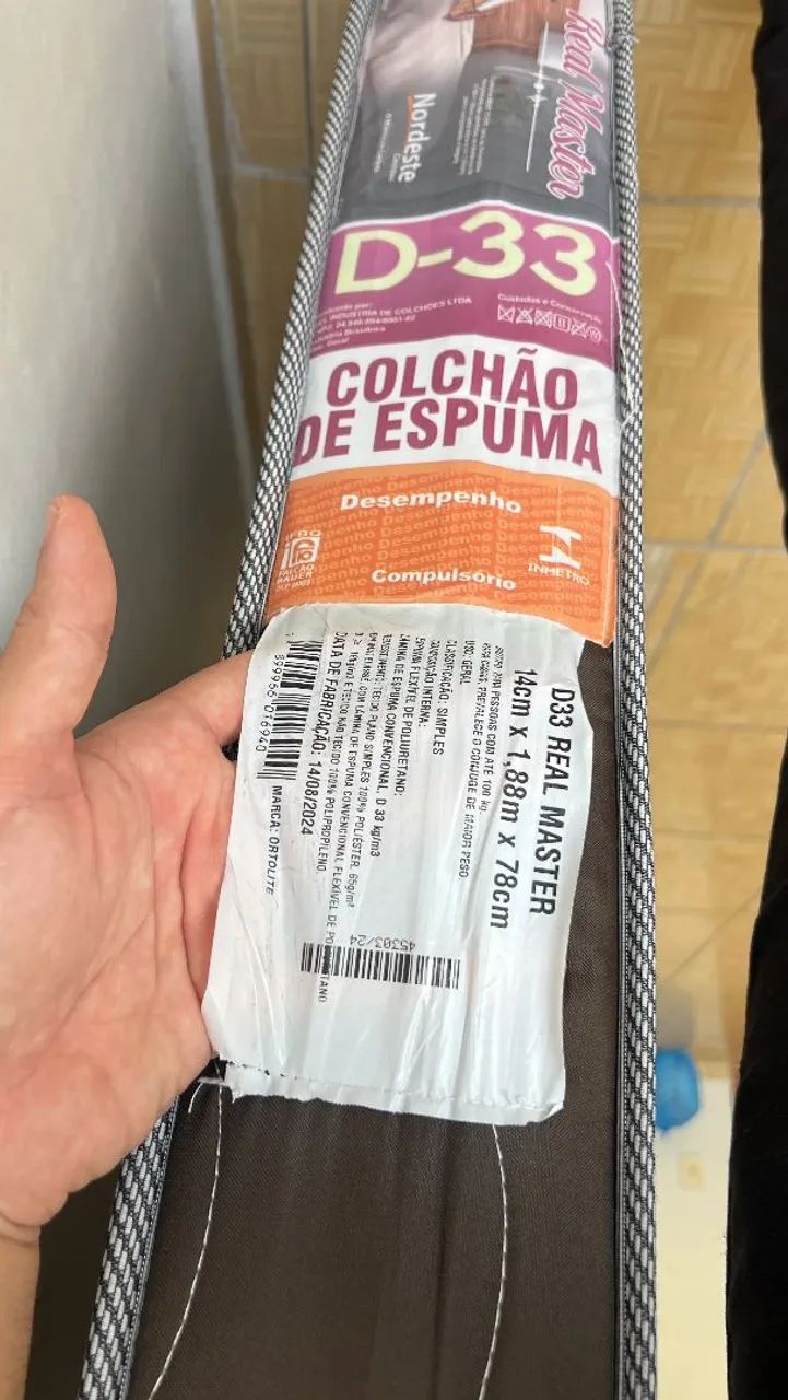 Coxão solteiro seminovo D33