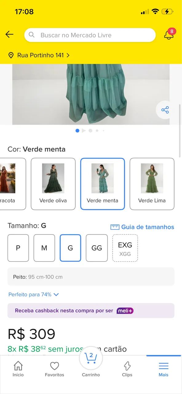 Vestido de madrinha  - Foto 2