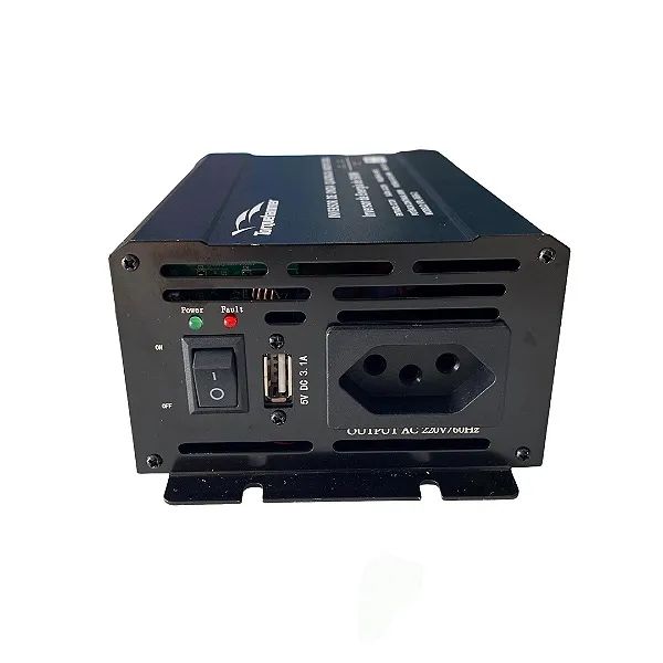 Inversor de Energia 500W 12V para 220V Ideal para Starlink USB 3.1A - Torquehammer  - Foto 3