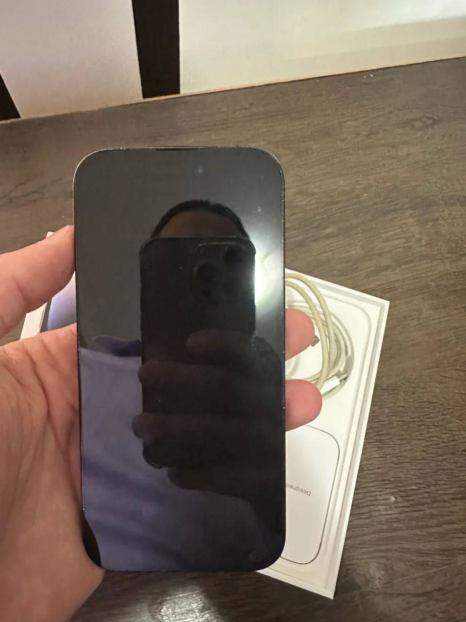 iPhone 14 Pro - único dono com NF - Foto 2