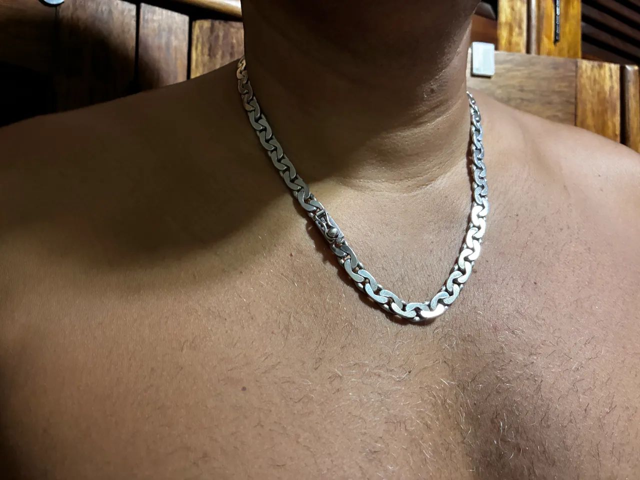Cordão de prata boladão  - Foto 2