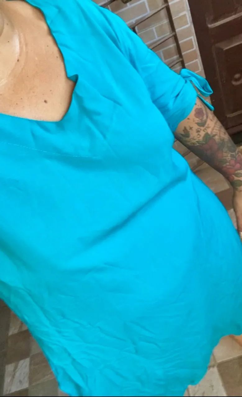 Vestido G azul  - Foto 3