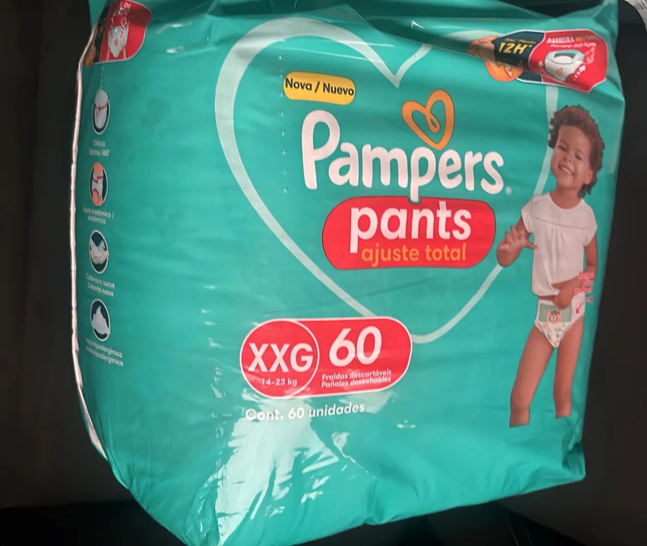 Fralda Pampers Pants XXG - Foto 2