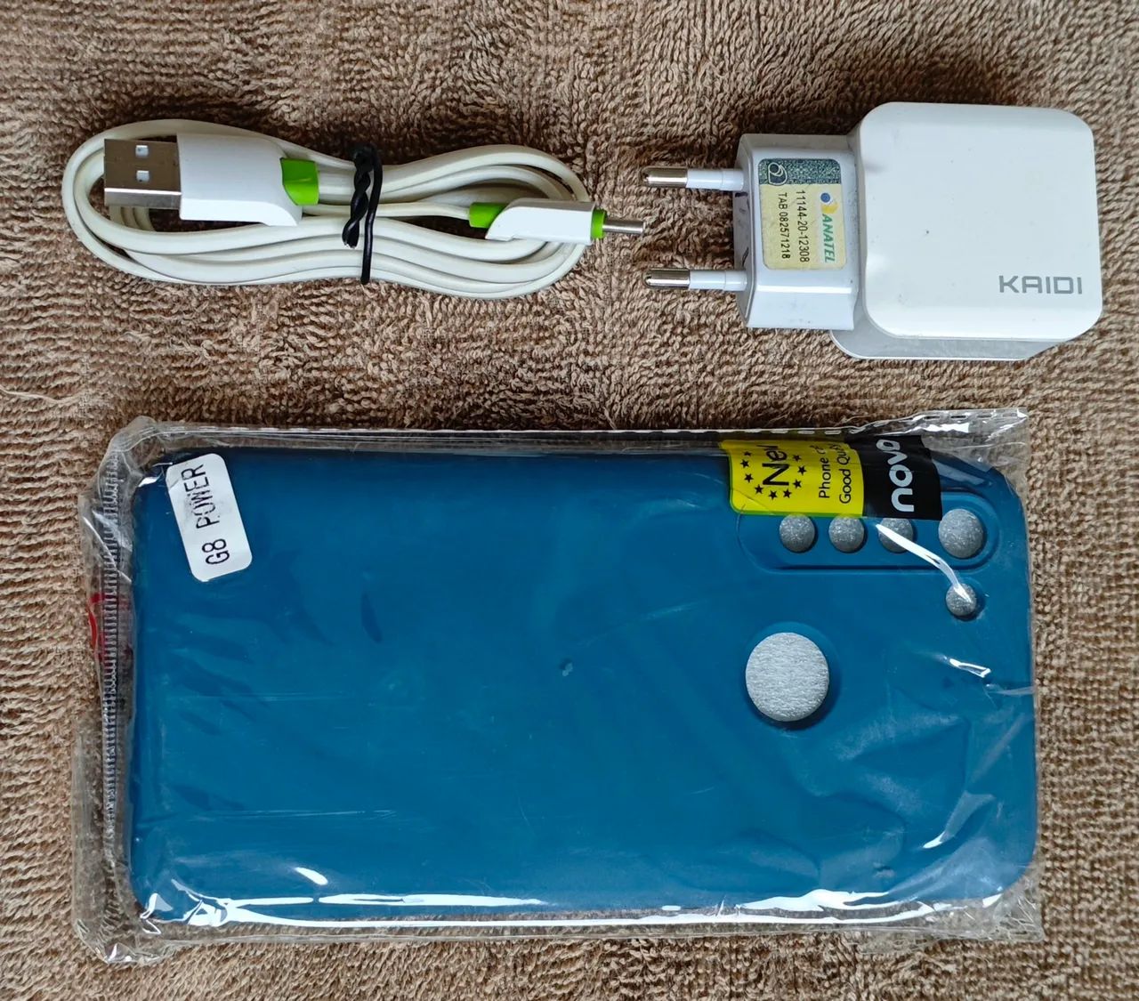 Impecável Moto G8 Power tela ips 6.4 polegadas Full HD+ 2300x1080P   - Foto 5