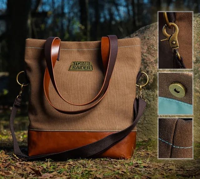 Tomb Raider adventure bolsa tote bag