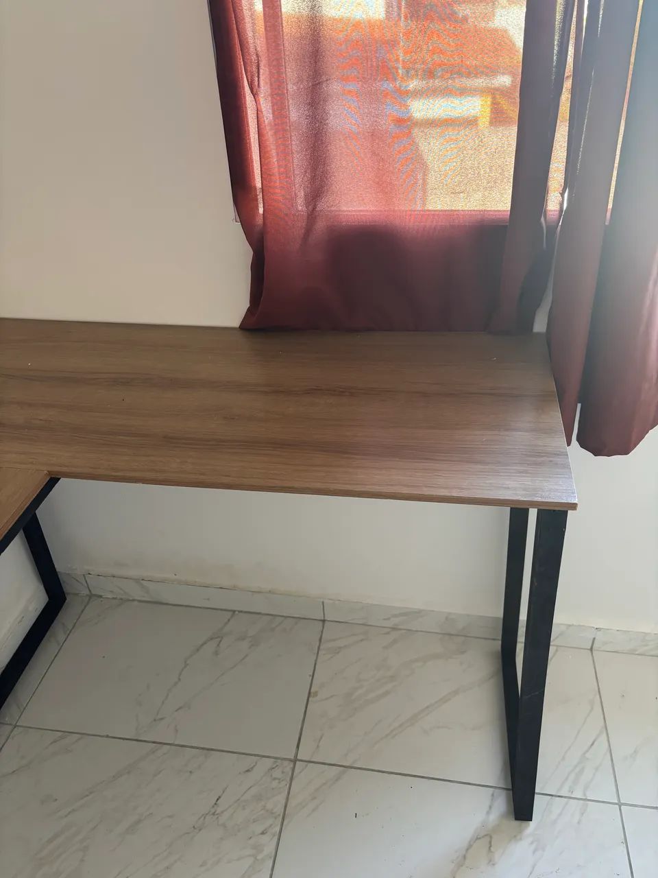 Mesa em L para escritório  - Foto 2