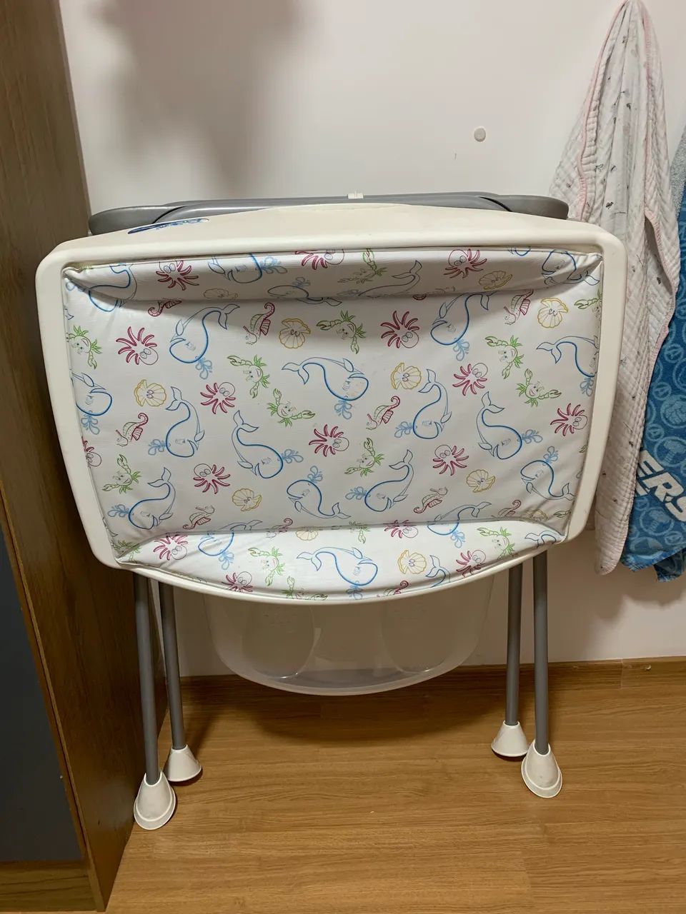 Banheira com trocador 