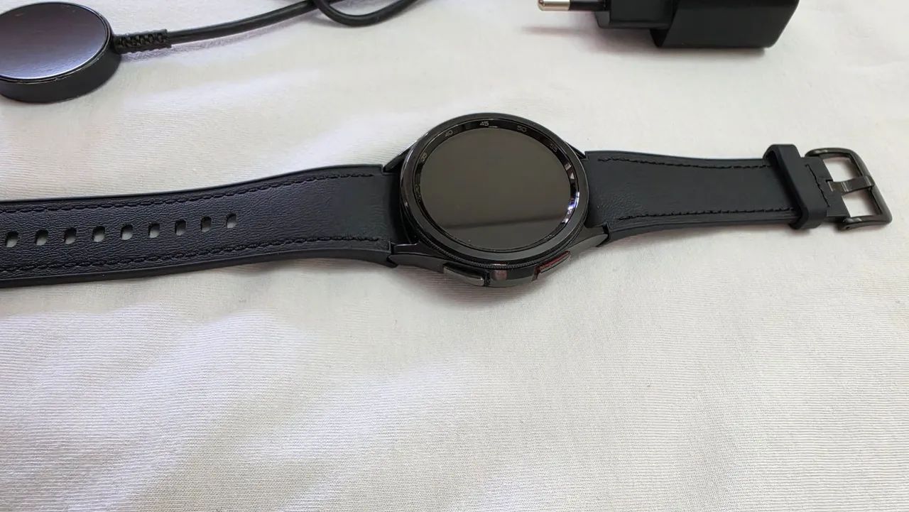 SAMSUNG GALAXY WATCH6 CLASSIC LTE 43MM - IMPECÁVEL! - Foto 4