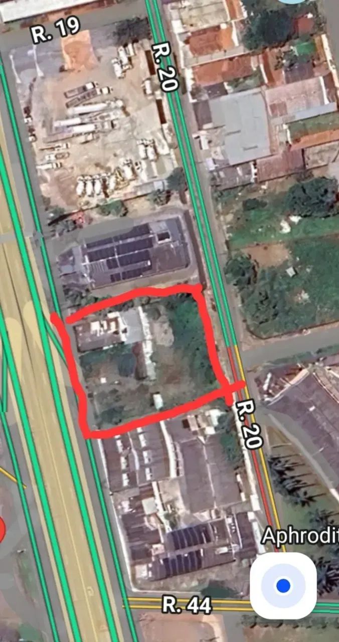 Área Na Br-153 - Vila Brasília, com predinho - Foto 3