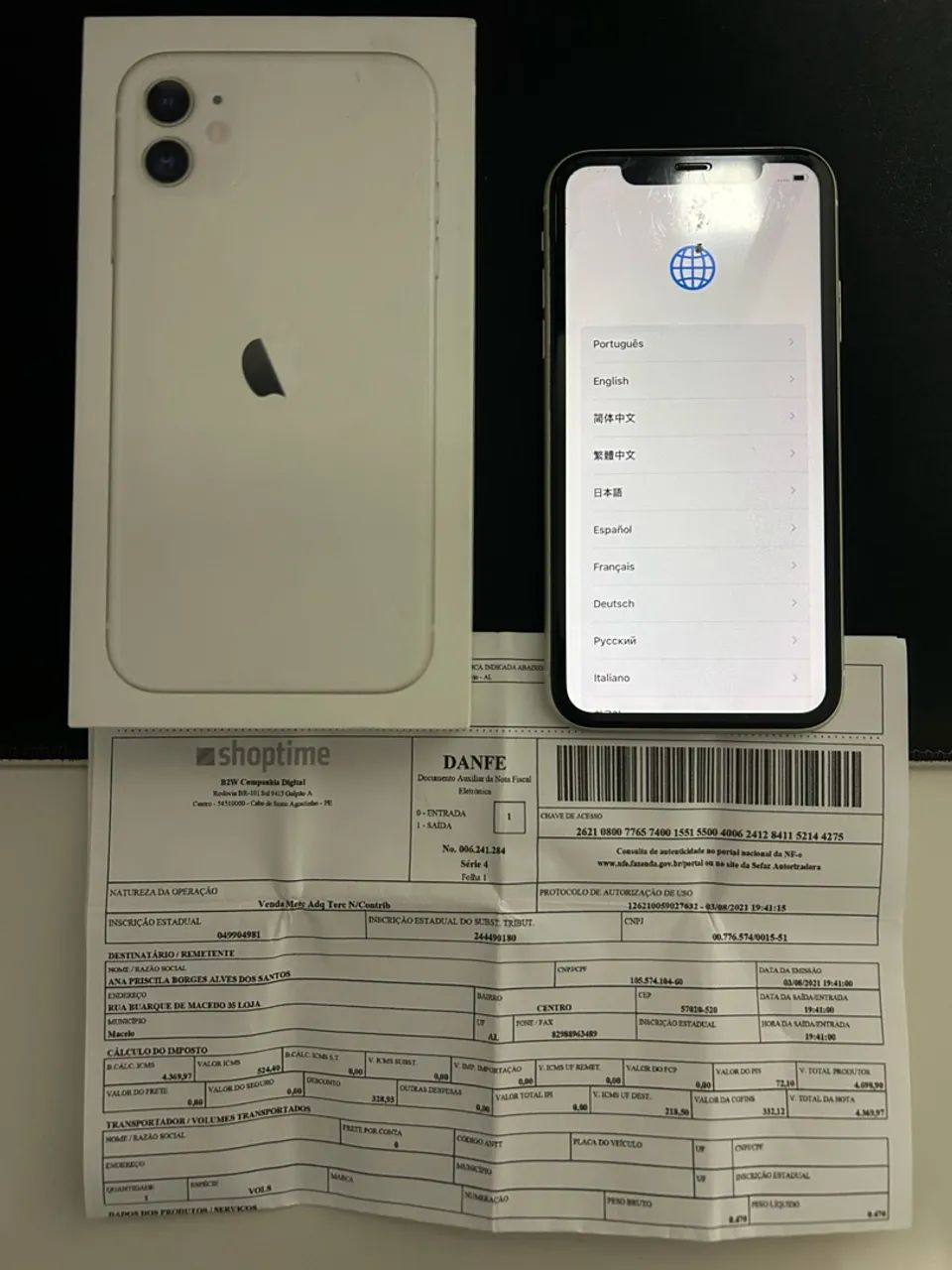 iPhone 11 128gb com nota fiscal  - Foto 2