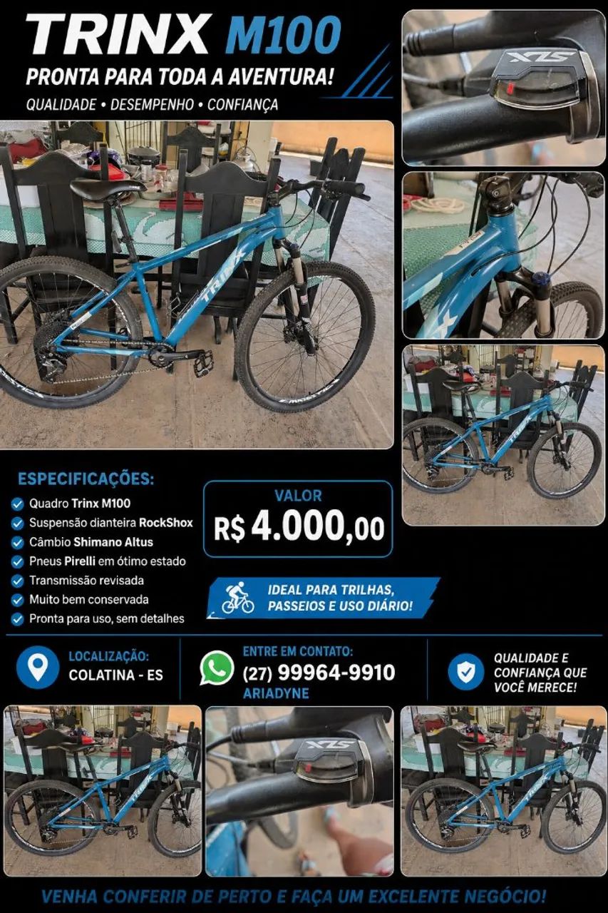 ? TRINX M100 - IMPECÁVEL | R$ 4.000,00 ?