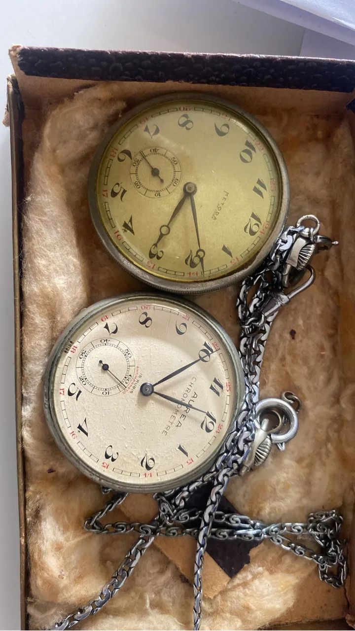 Relógio de Bolso Antigo (Mais de 100 anos)