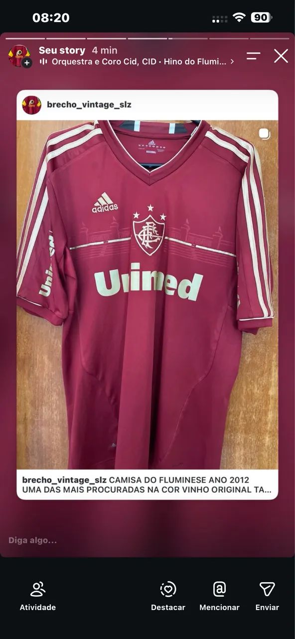 CAMISA DO FLUMINENSE 2012 - Foto 3