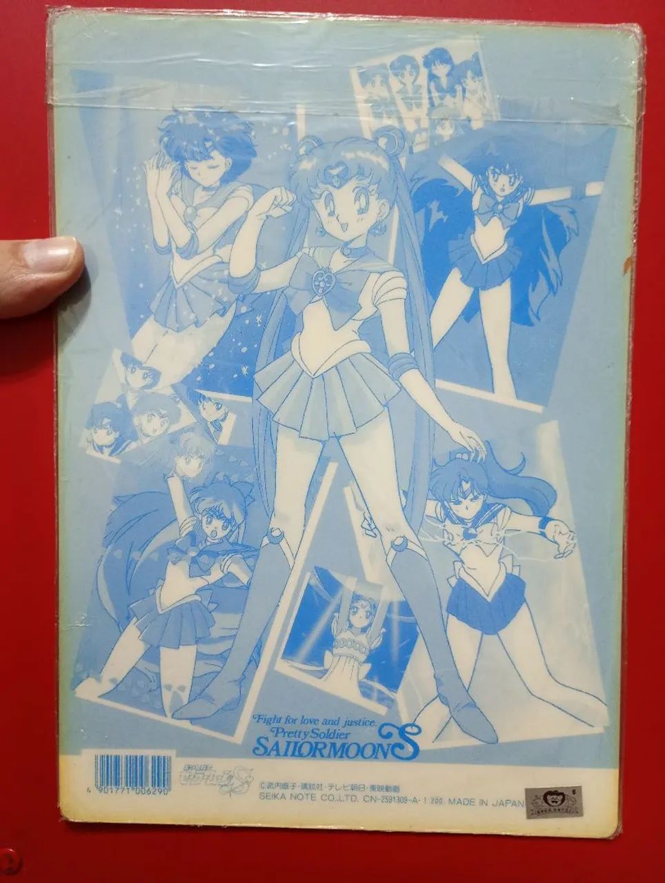 3x Sailor moon shitajiki lacrados trazidos do Japão de época  - Foto 3