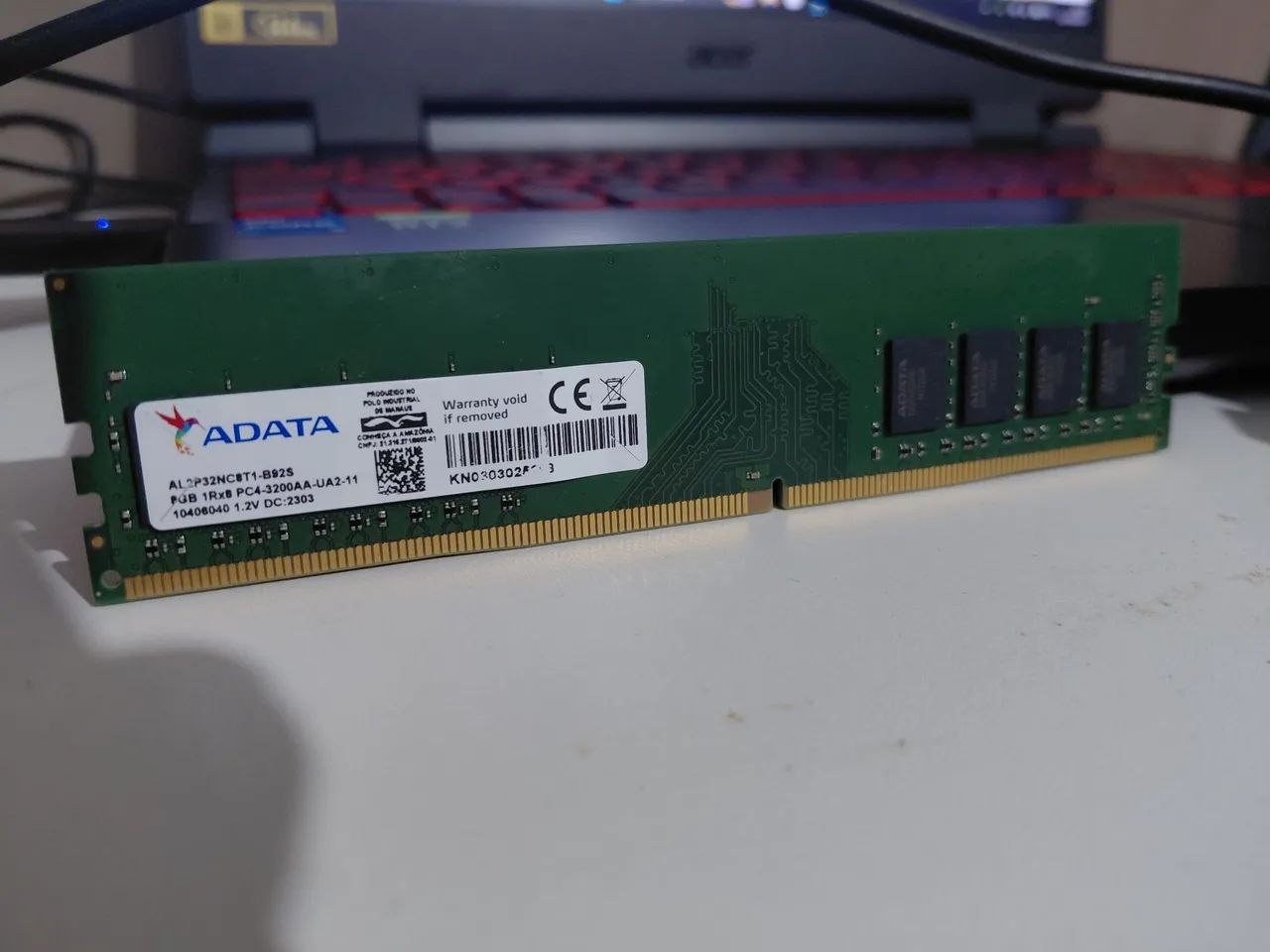 Ram ddr4 4gb adata 2666mhz
