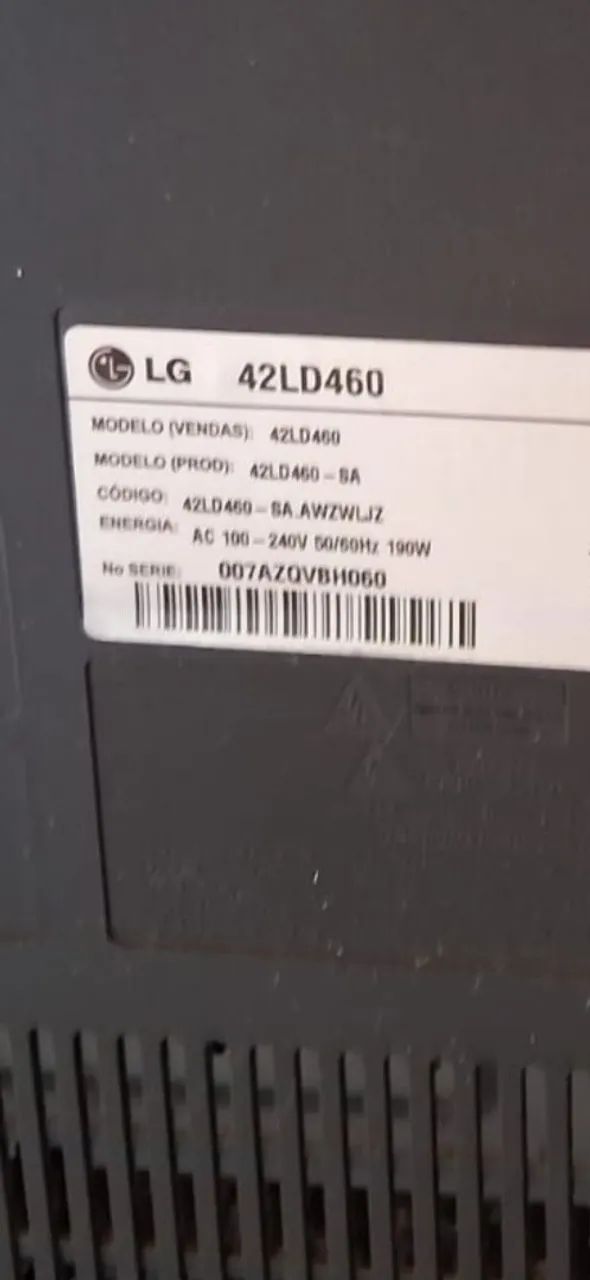TV  LG  42 Polegadas  - Foto 3