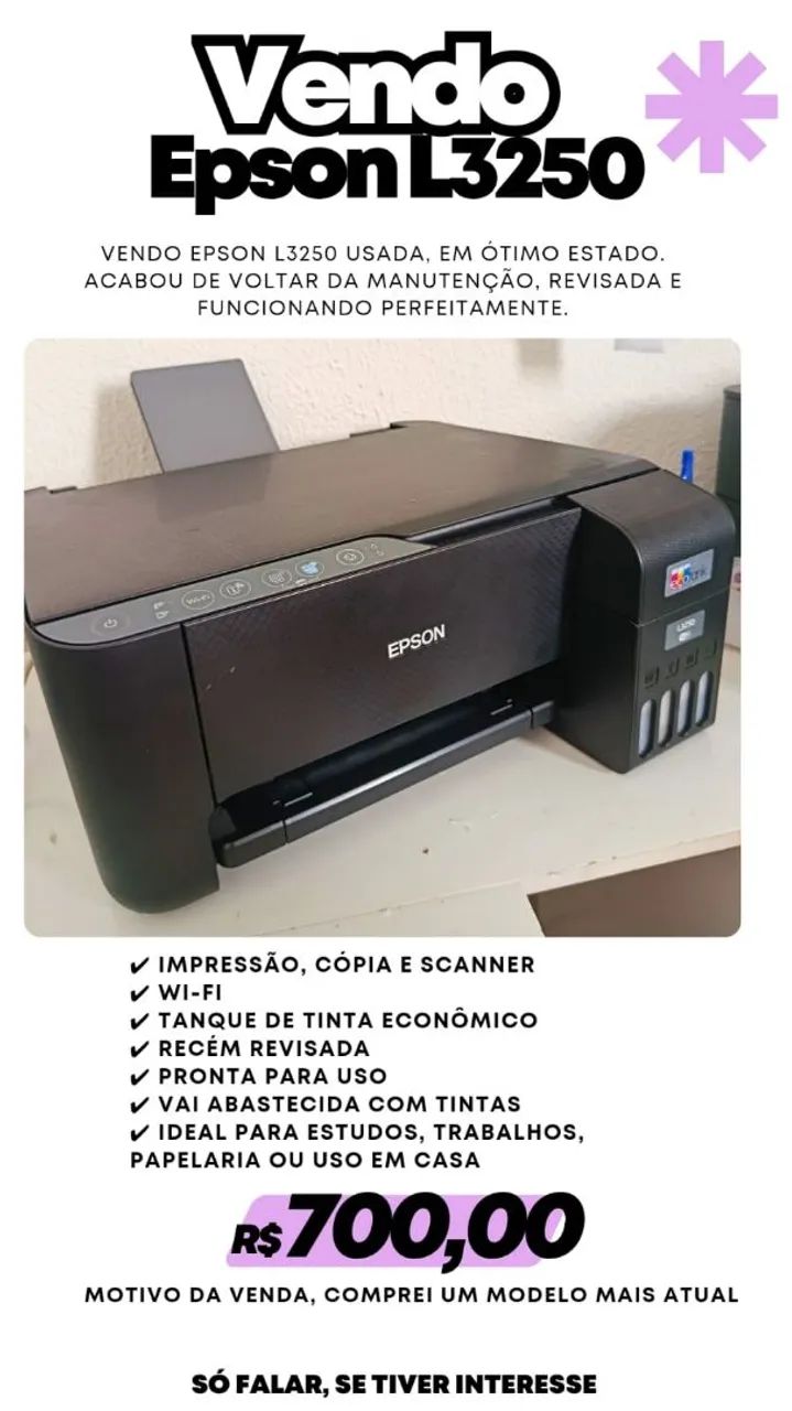 Impressora L3250