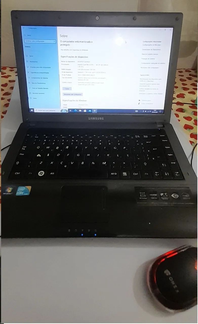 Vendo Notebook Samsumg - Foto 2