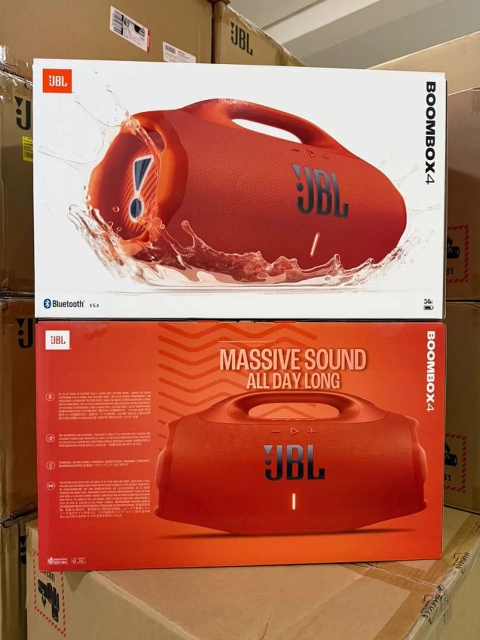 BOOMBOX 4 LARANJA BLUETOOTH NOVA NA CAIXA  - Foto 2