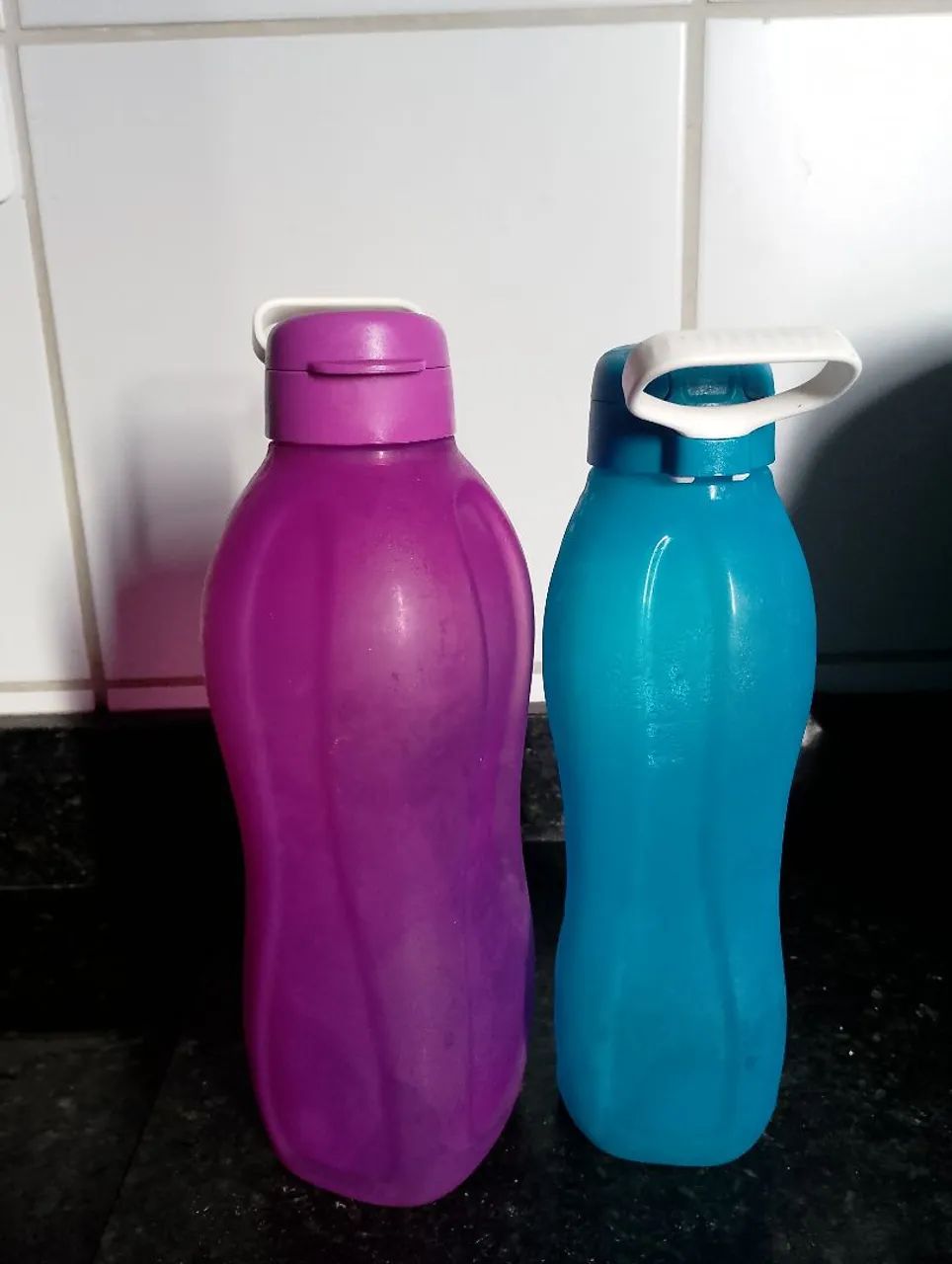 Garrafas da Tupperware 