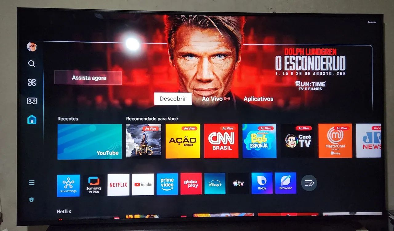 Tv 50" Crystal Uhd