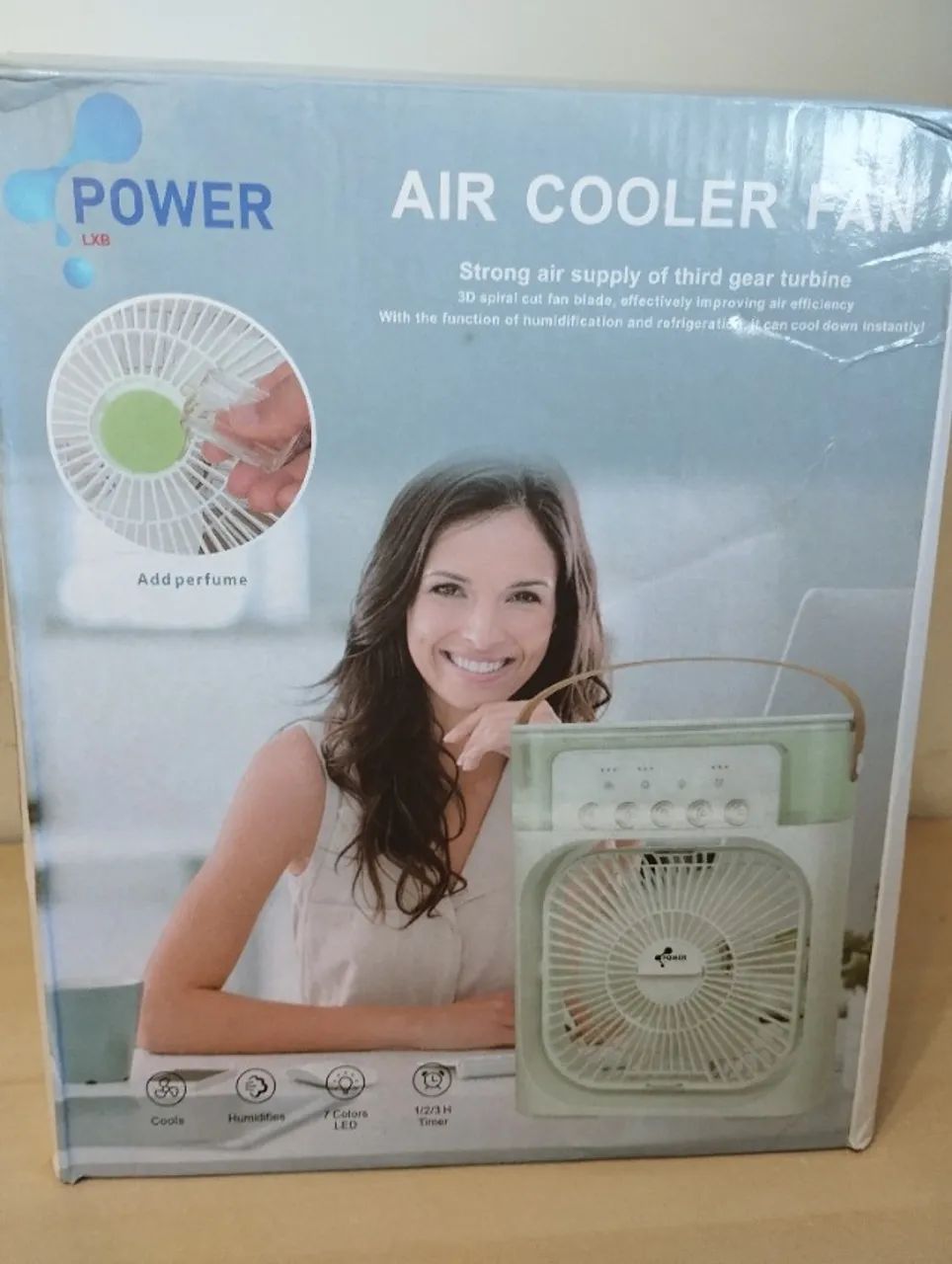 Ventilador umidificador portátil   - Foto 3