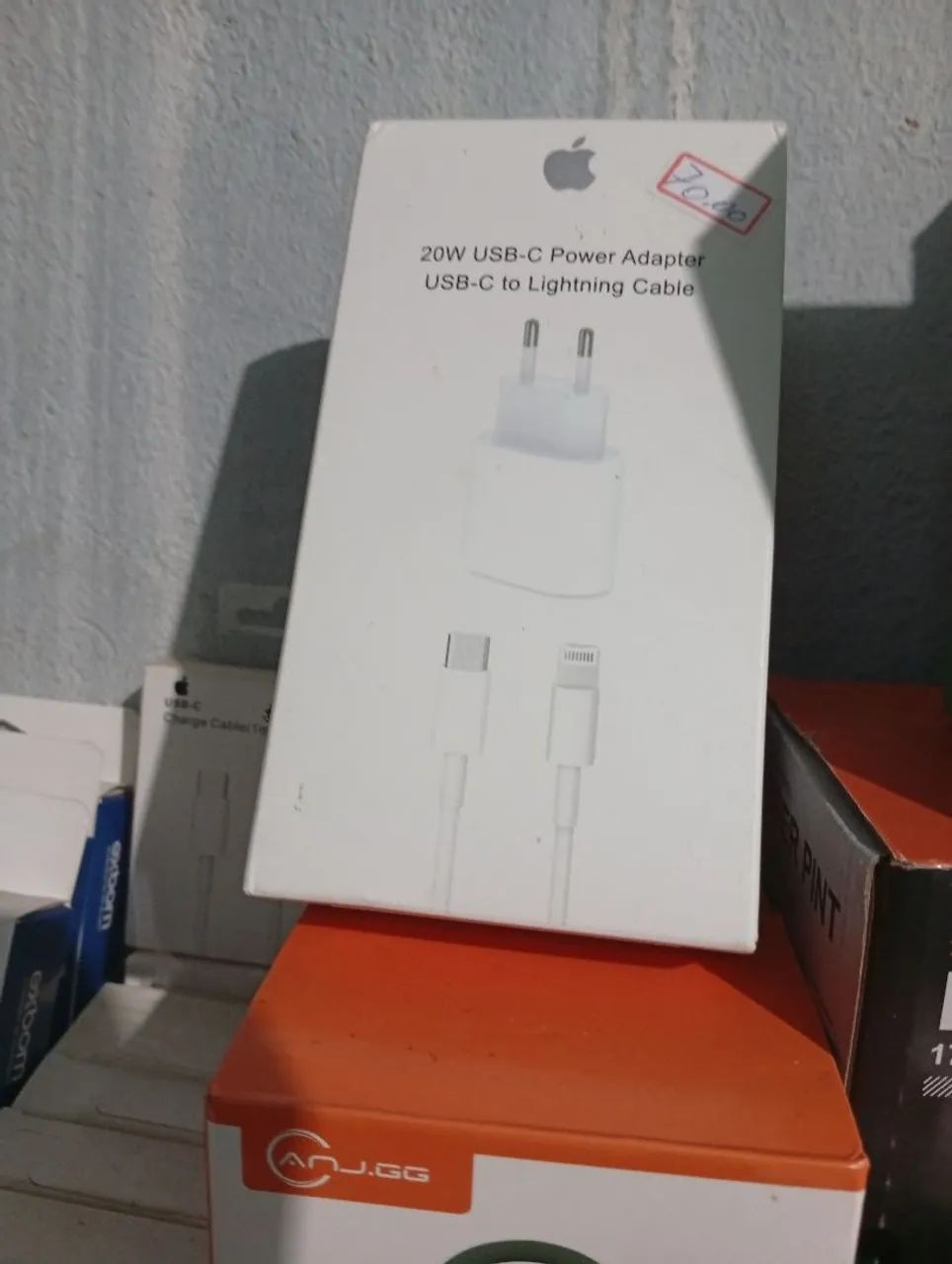 Carregador completo iPhone 20 W - Foto 2