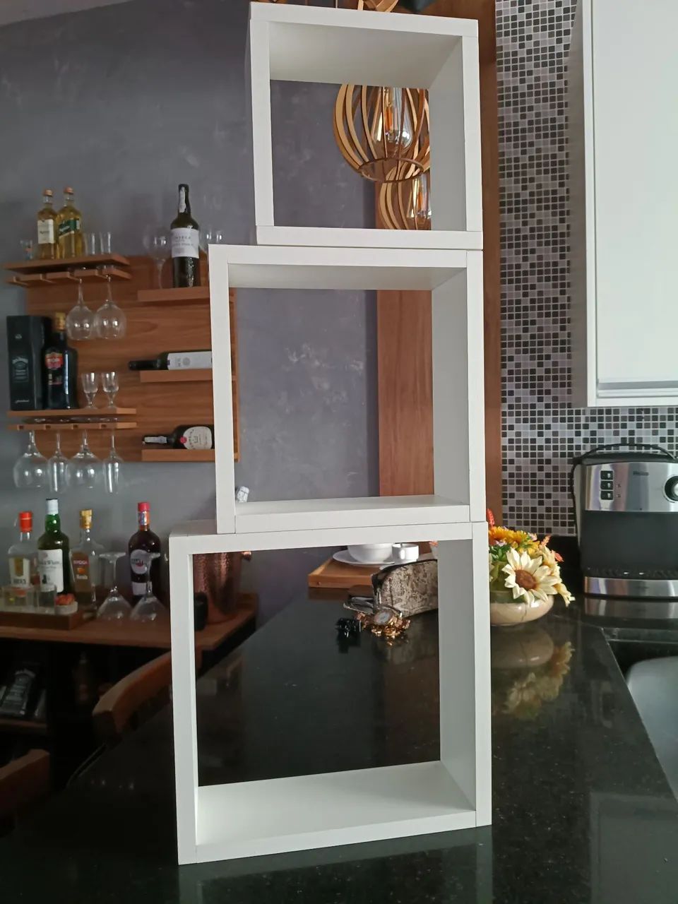 Kit nicho 3 peças MDF  - Foto 4