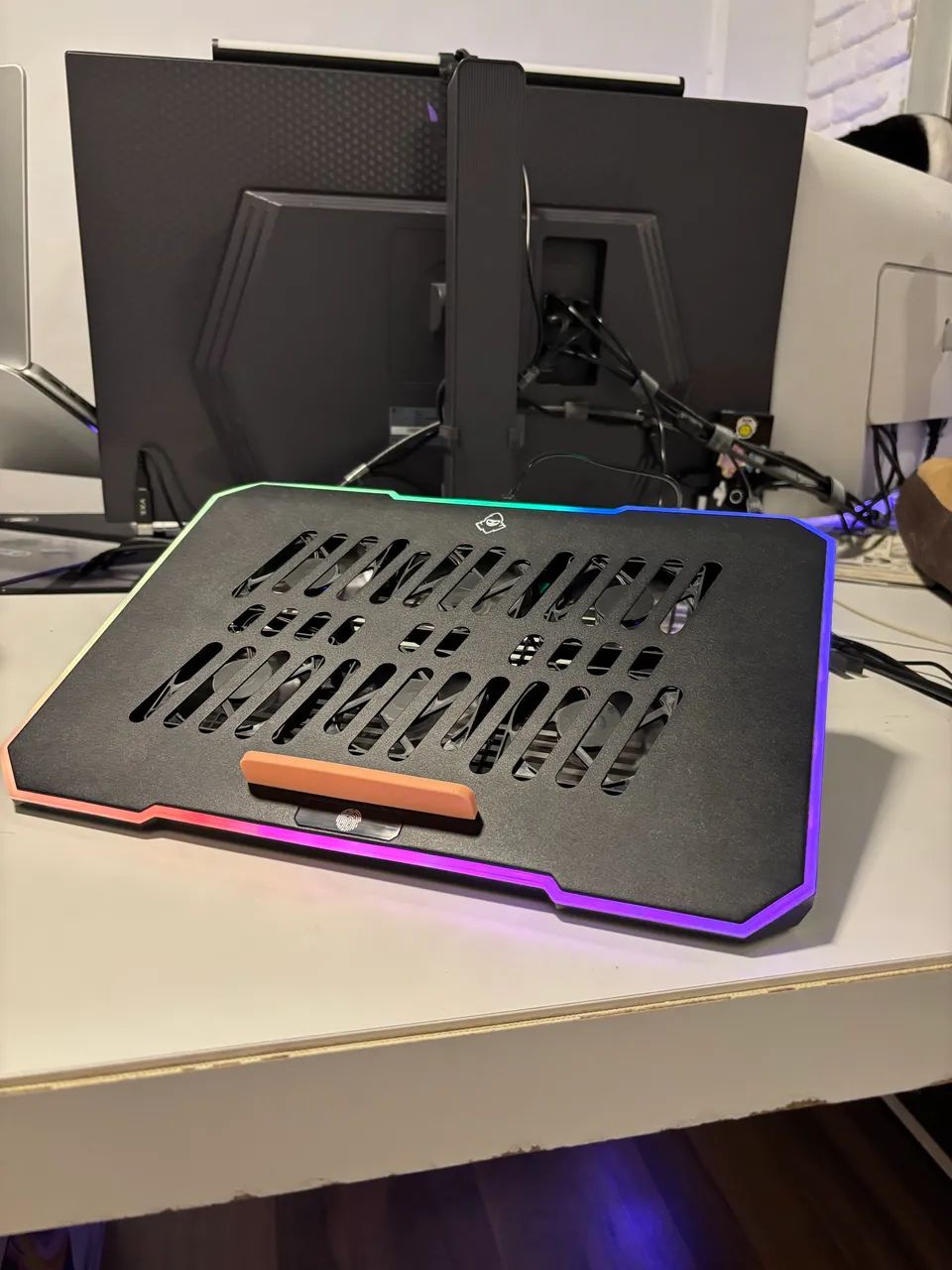 BASE PARA NOTEBOOK MANCER ALOY RGB NOVA