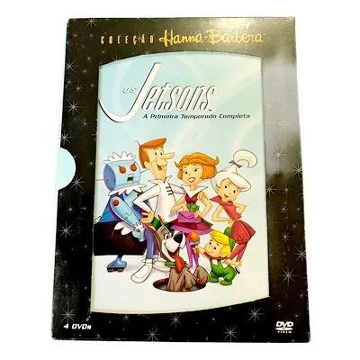 BOX DVD OS JETSONS 4 DISCOS ORIGINAL A SÉRIE COMPLETA RARIDADE - Foto 2