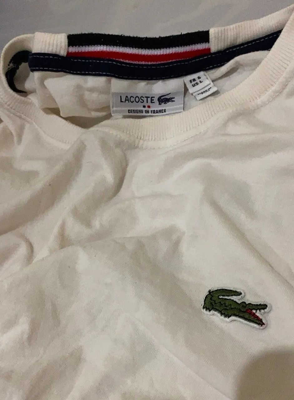 LINDA CAMISA DA LACOSTE MASCULINO  - Foto 4