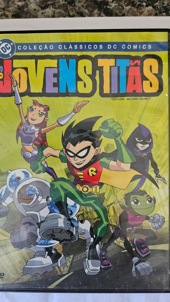 DVD jovens Titãs (2 unidades) original 