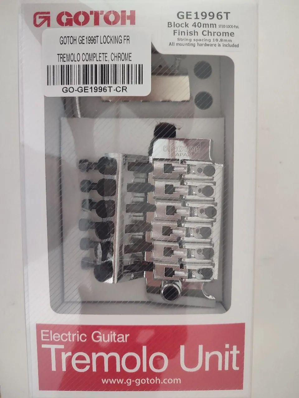 Ponte Gotoh GE 1996T FR Floyd Rose Japan Nova Trocas