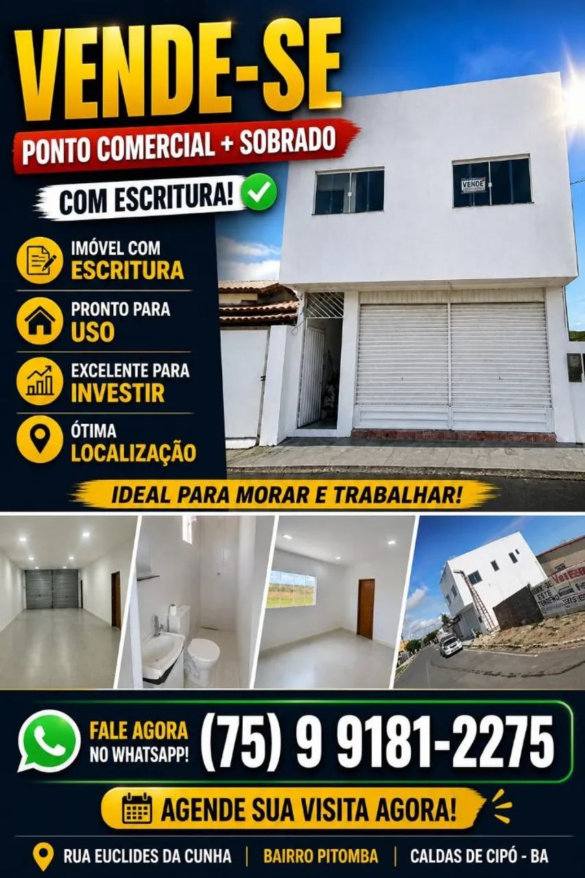 Vende-se esse prédio 
