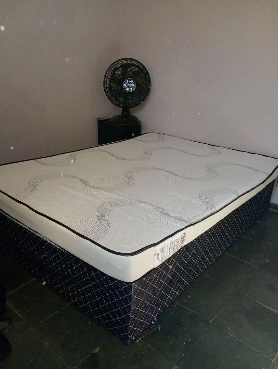 cama de casal colchão + base 