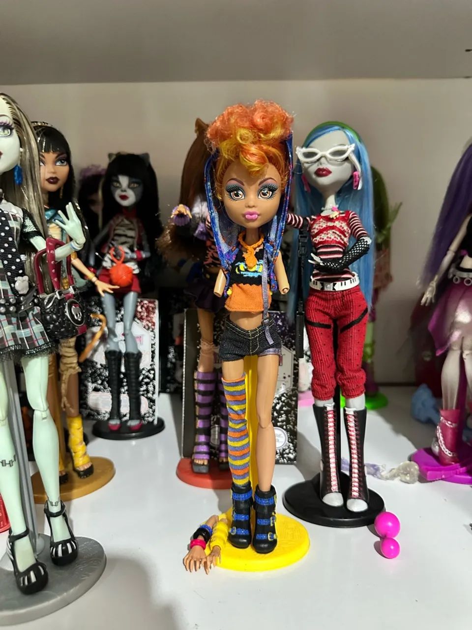 boneca monster high howleen wolf básica sister pack  - Foto 3