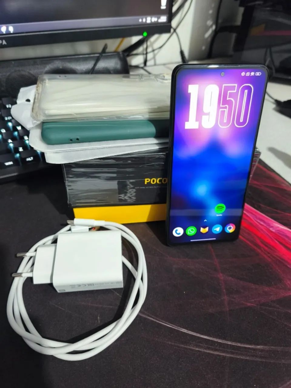 Vendo Xiaomi Poco F3 - Impecável e Completo