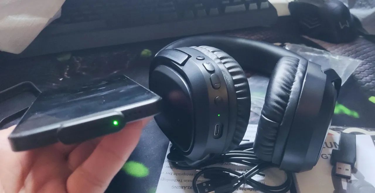 Headset Gamer sem fio. - Foto 4