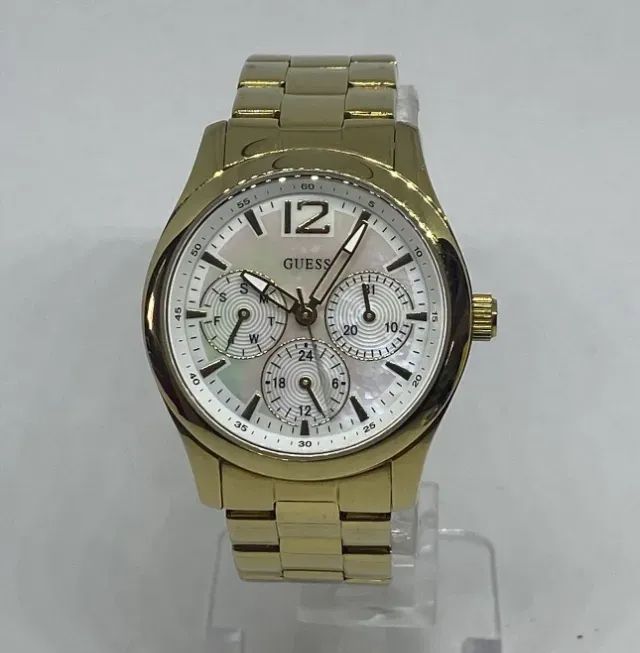 relógio guess original u11633l1 dourado
